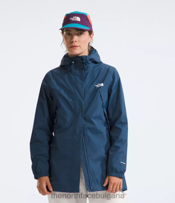 облекло The North Face антора парка сенчесто синьо Жени 40DF049