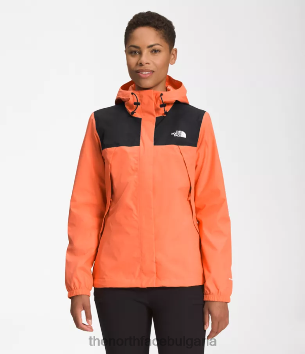 облекло The North Face яке Антора tnf черно/прашно коралово оранжево Жени 40DF01281