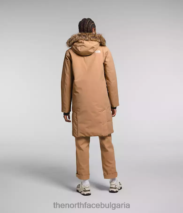 облекло The North Face арктична парка премиум бадемово масло Жени 40DF01313