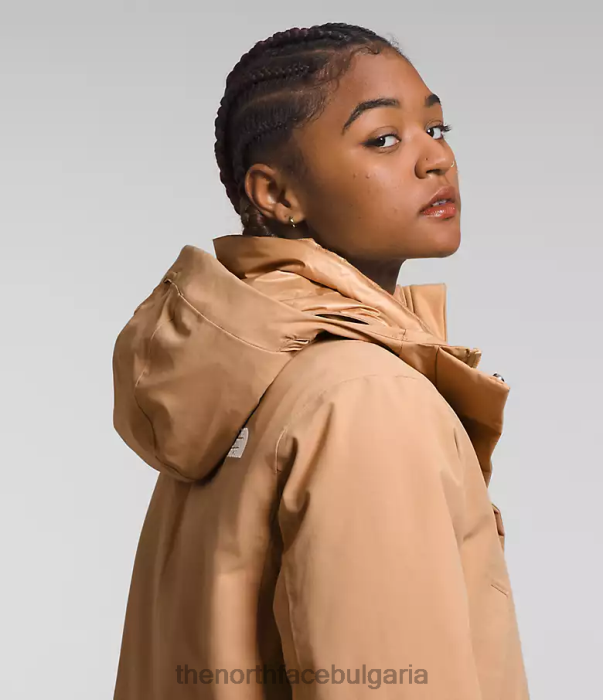 облекло The North Face арктична парка премиум бадемово масло Жени 40DF01313