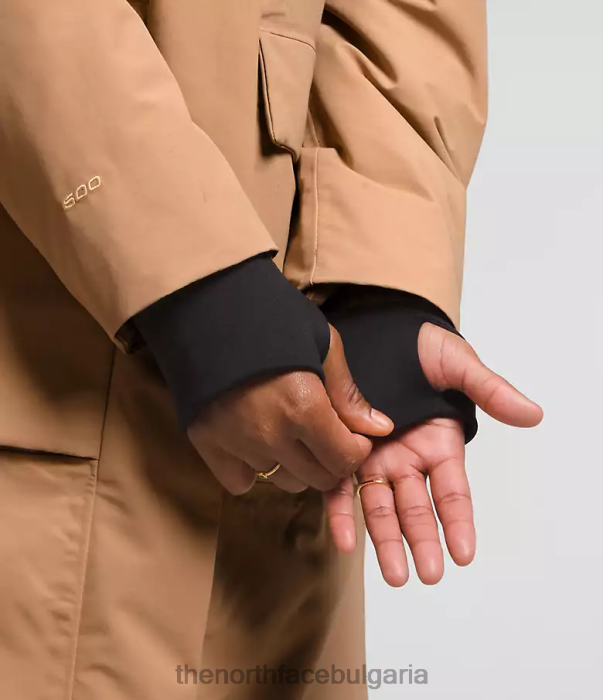 облекло The North Face арктична парка премиум бадемово масло Жени 40DF01313