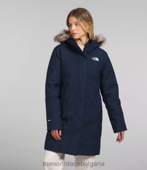 облекло The North Face арктическа парка среща на върха флот Жени 40DF0508