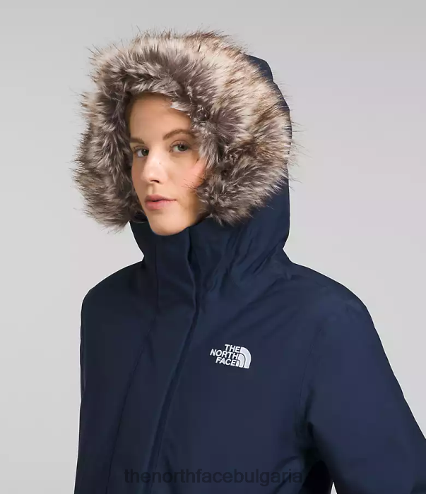 облекло The North Face арктическа парка среща на върха флот Жени 40DF0508