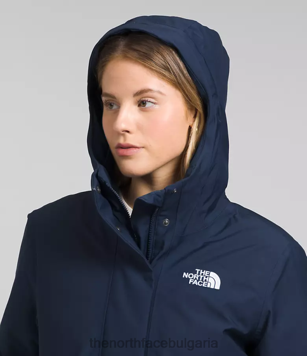 облекло The North Face арктическа парка среща на върха флот Жени 40DF0508