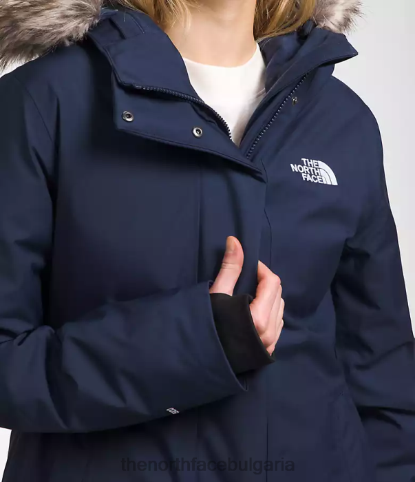 облекло The North Face арктическа парка среща на върха флот Жени 40DF0508