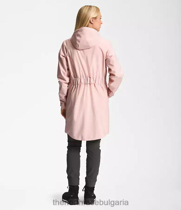 облекло The North Face city ​​breeze rain parka ii розов мъх Жени 40DF0155
