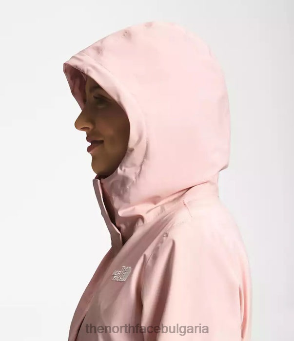 облекло The North Face city ​​breeze rain parka ii розов мъх Жени 40DF0155