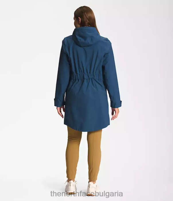 облекло The North Face city ​​breeze rain parka ii сенчесто синьо Жени 40DF0156