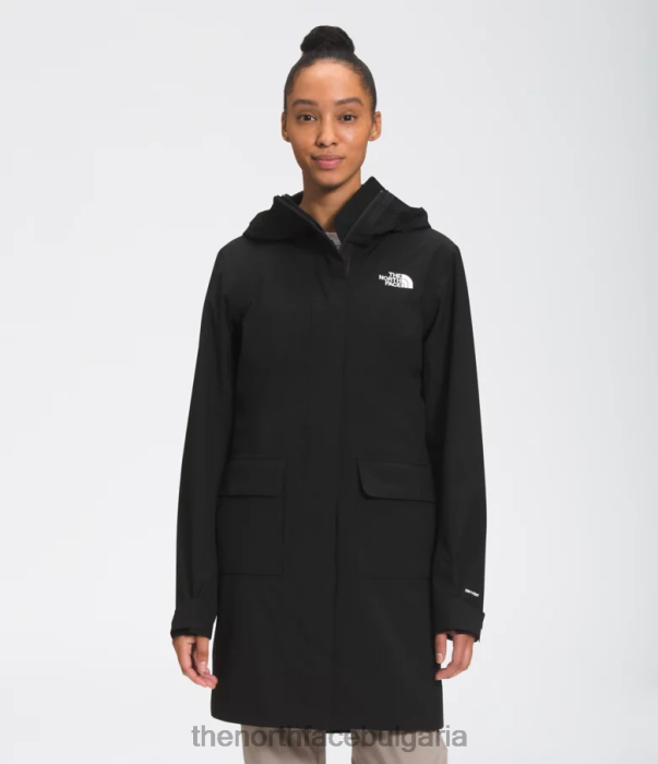 облекло The North Face city ​​breeze rain parka ii tnf черно Жени 40DF0152
