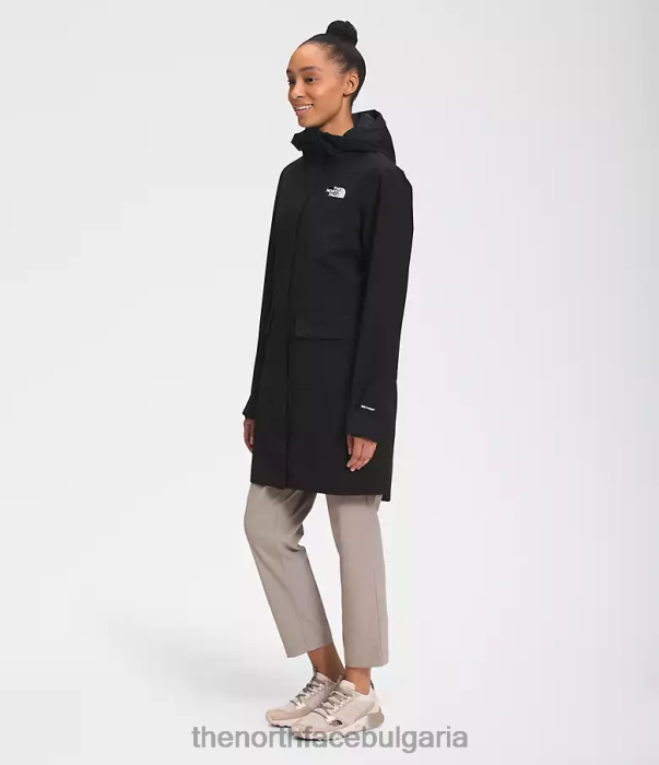 облекло The North Face city ​​breeze rain parka ii tnf черно Жени 40DF0152