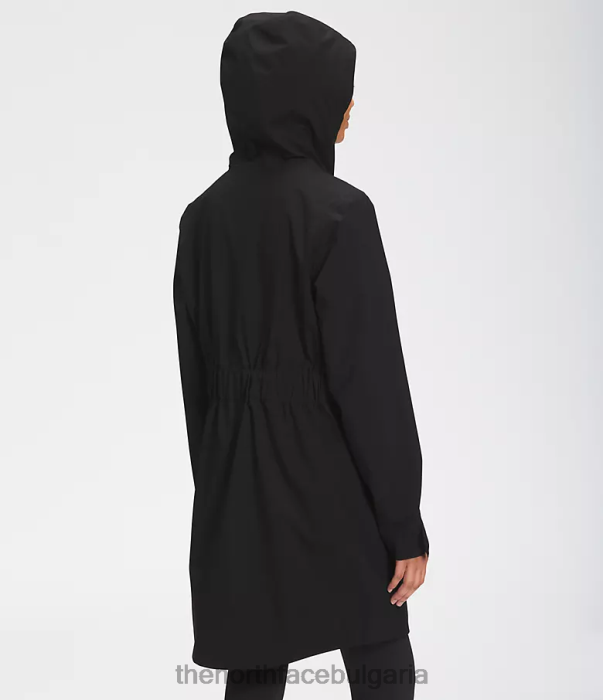 облекло The North Face city ​​breeze rain parka ii tnf черно Жени 40DF0152