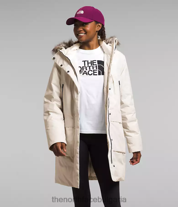 облекло The North Face арктична парка gtx гардения бяла Жени 40DF0234