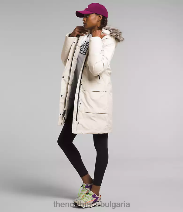 облекло The North Face арктична парка gtx гардения бяла Жени 40DF0234