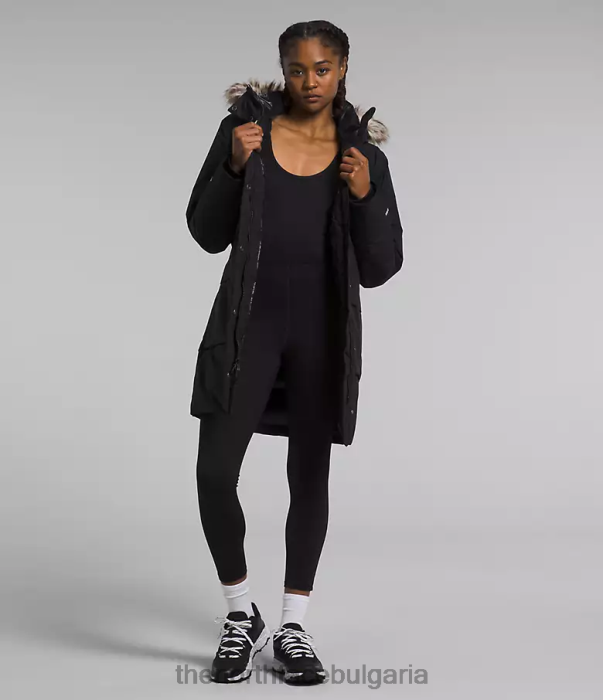 облекло The North Face арктична парка gtx tnf черно Жени 40DF0236