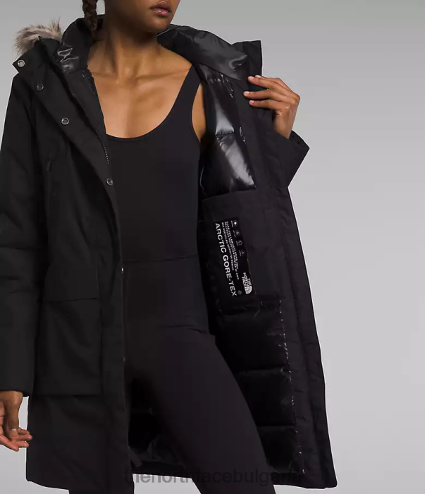 облекло The North Face арктична парка gtx tnf черно Жени 40DF0236