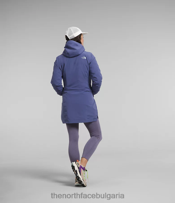 облекло The North Face thermoball еко триклимат парка пещерно синьо Жени 40DF0374