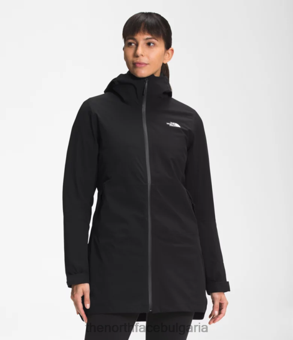 облекло The North Face thermoball еко триклимат парка tnf черно Жени 40DF0373