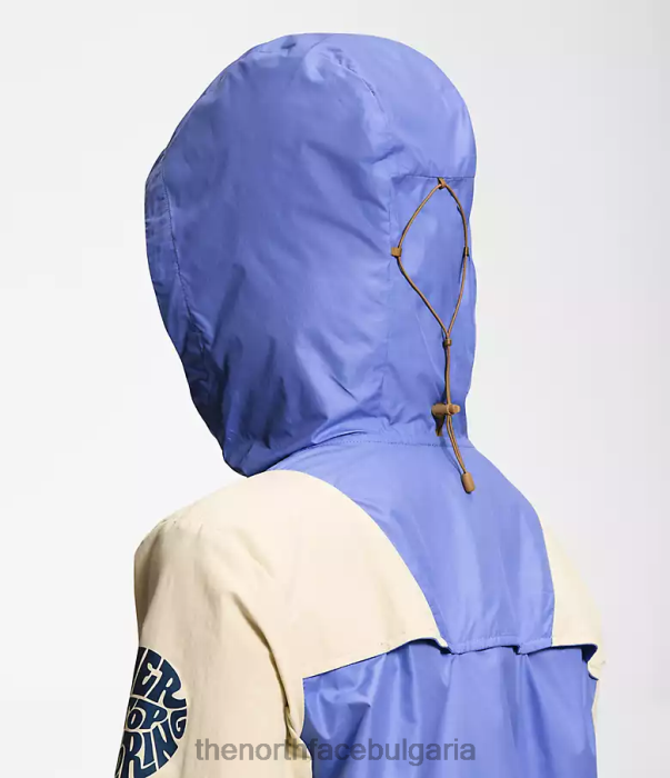 облекло The North Face туристическо яке за вятър чакъл/наситена зеленика/полезно кафяво Жени 40DF0316