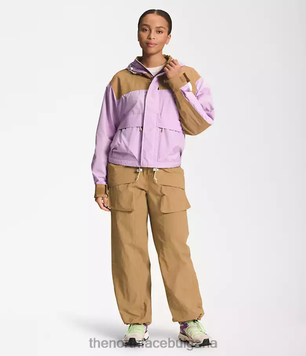 облекло The North Face 86 low-fi hi-tek планинско късо яке лупина/утилити кафяво Жени 40DF0940