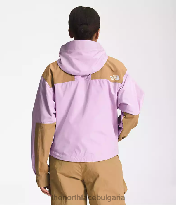 облекло The North Face 86 low-fi hi-tek планинско късо яке лупина/утилити кафяво Жени 40DF0940