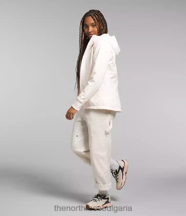 облекло The North Face суичър shelbe raschel гардения бяла Жени 40DF0330