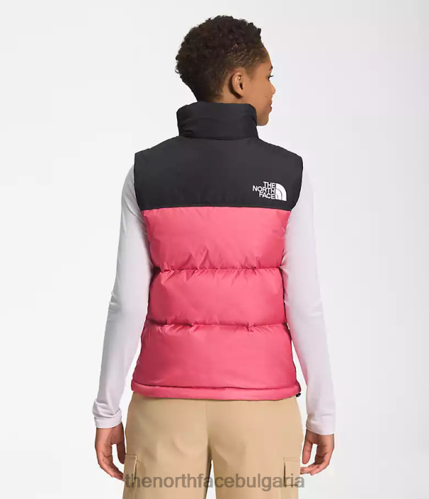 облекло The North Face 1996 ретро nuptse жилетка космо розово Жени 40DF0430