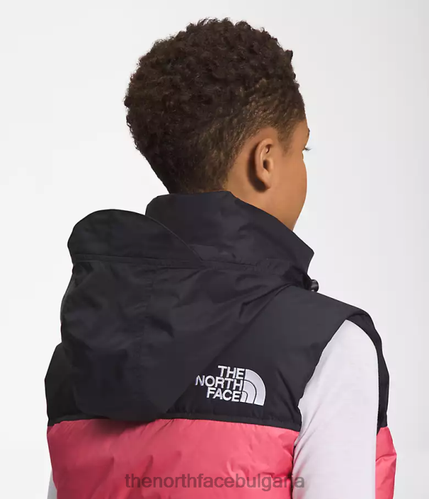облекло The North Face 1996 ретро nuptse жилетка космо розово Жени 40DF0430