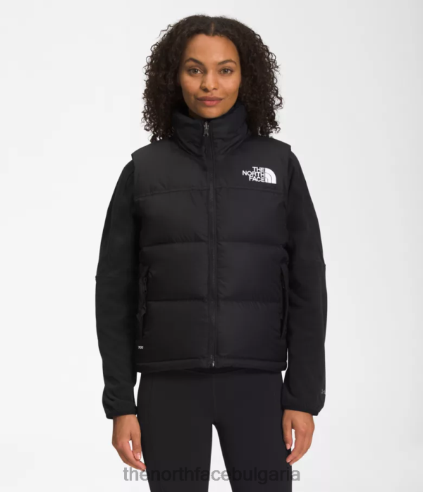 облекло The North Face 1996 ретро nuptse жилетка рециклиран tnf черен Жени 40DF0429