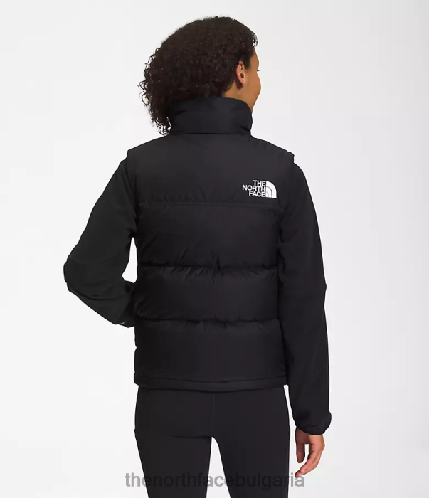 облекло The North Face 1996 ретро nuptse жилетка рециклиран tnf черен Жени 40DF0429