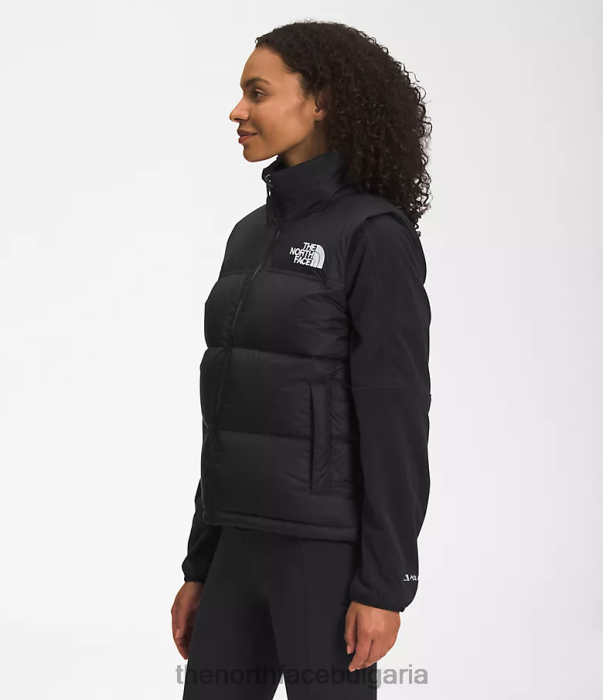 облекло The North Face 1996 ретро nuptse жилетка рециклиран tnf черен Жени 40DF0429