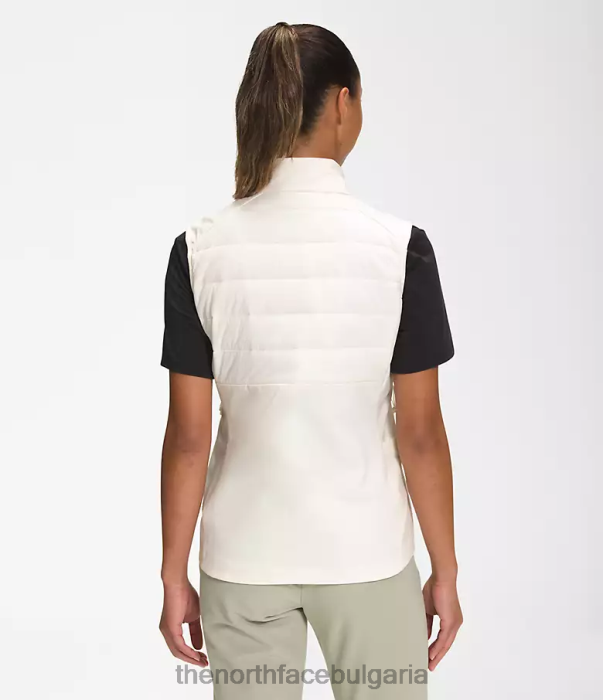 облекло The North Face жилетка за подслон гардения бяла Жени 40DF0566