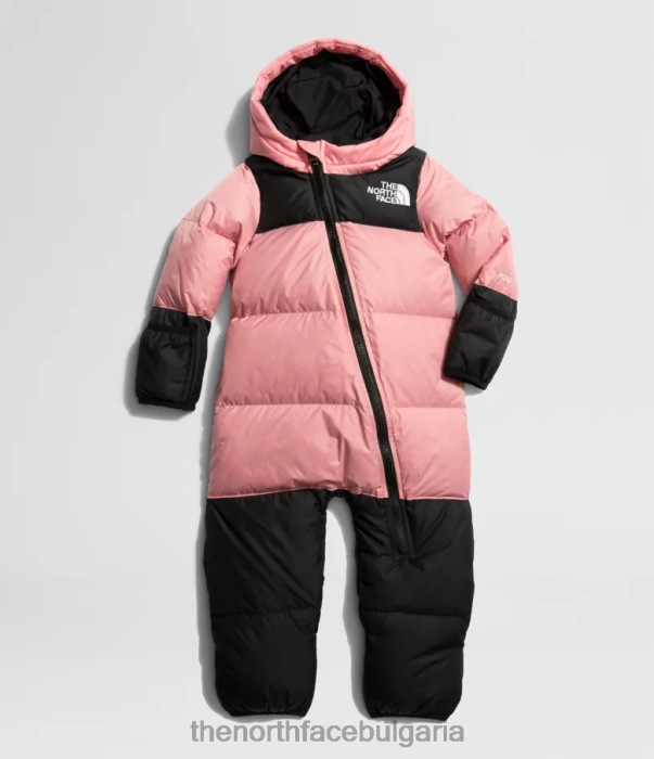 облекло The North Face 1996 ретро nuptse едно парче сенчеста роза бебе 40DF092