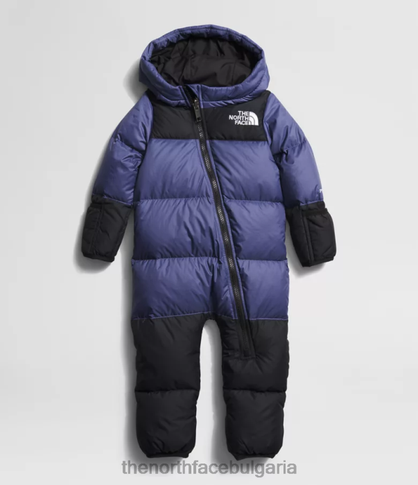 облекло The North Face 1996 ретро nuptse едно парче пещерно синьо бебе 40DF093