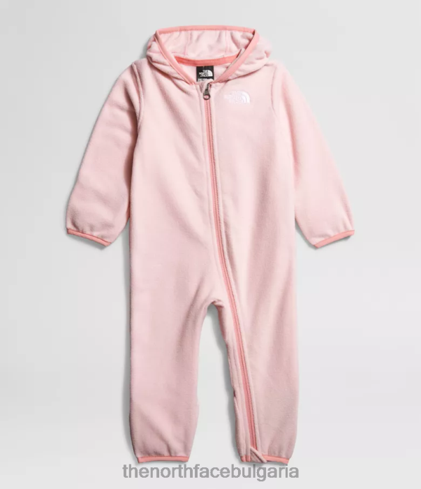 облекло The North Face ледник едно парче чисто розово бебе 40DF01112