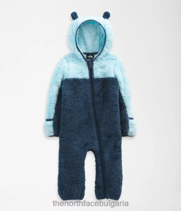 облекло The North Face мечка едно парче сенчесто синьо бебе 40DF0401