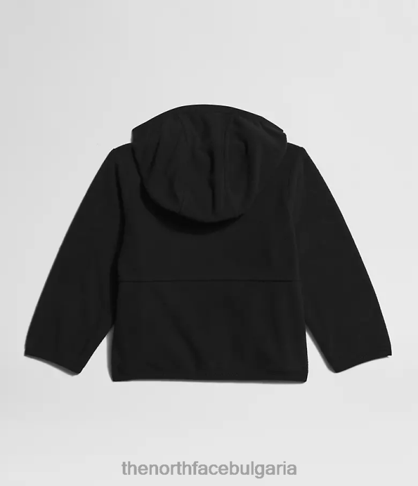 облекло The North Face качулка с пълен цип ледник tnf черно бебе 40DF0990