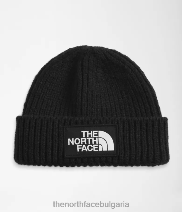 аксесоар The North Face кутия лого шапка tnf черно бебе 40DF0532
