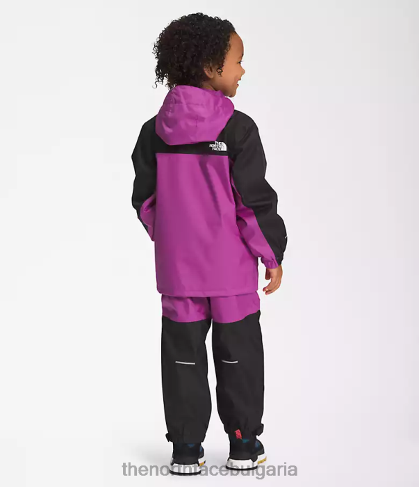 облекло The North Face дъждовно яке antora лилаво цвете на кактус деца 40DF088