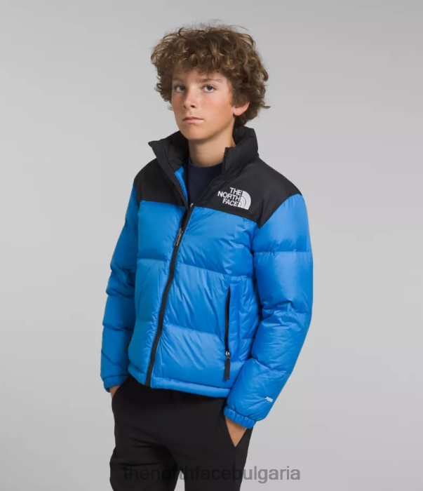 облекло The North Face 1996 ретро яке nuptse супер звуково синьо деца 40DF0907