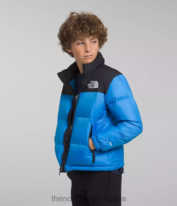 облекло The North Face 1996 ретро яке nuptse супер звуково синьо деца 40DF0907