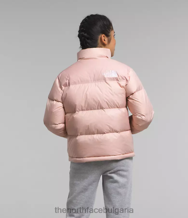 облекло The North Face 1996 ретро яке nuptse розов мъх деца 40DF0912