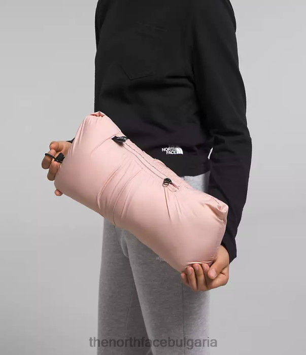 облекло The North Face 1996 ретро яке nuptse розов мъх деца 40DF0912