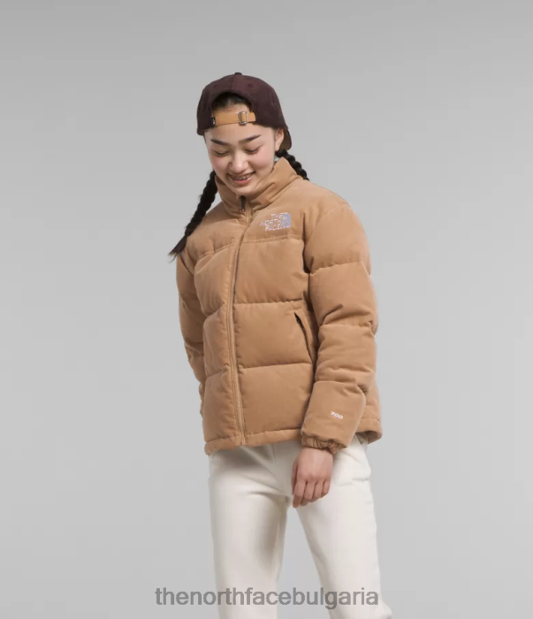 облекло The North Face 1996 ретро яке nuptse бадемово масло деца 40DF0913