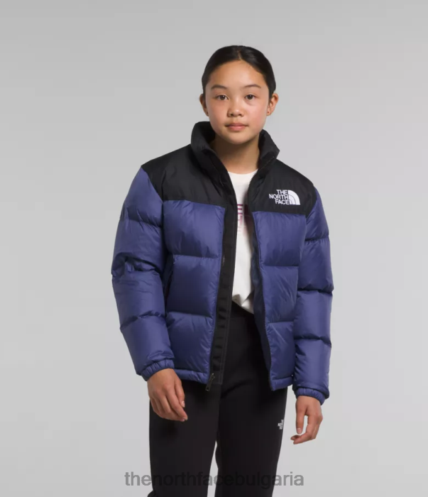 облекло The North Face 1996 ретро яке nuptse пещерно синьо деца 40DF0914