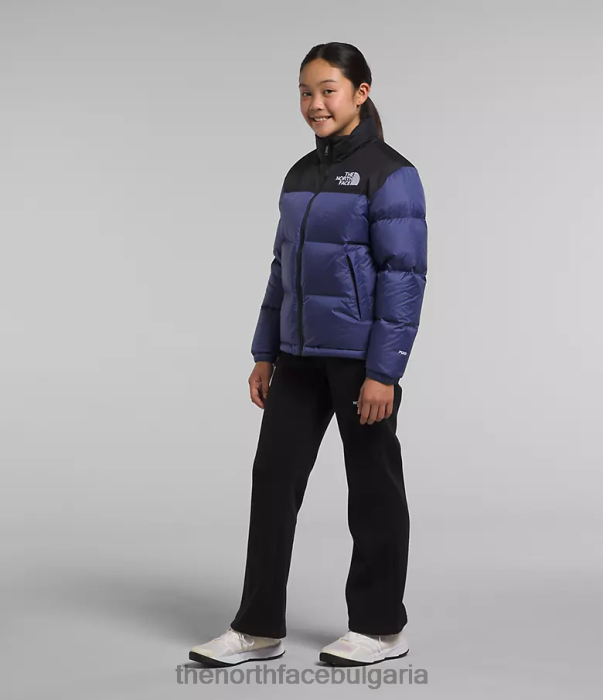 облекло The North Face 1996 ретро яке nuptse пещерно синьо деца 40DF0914