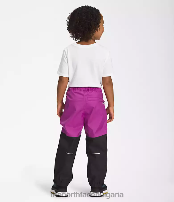 облекло The North Face антора панталони за дъжд лилаво цвете на кактус деца 40DF0272