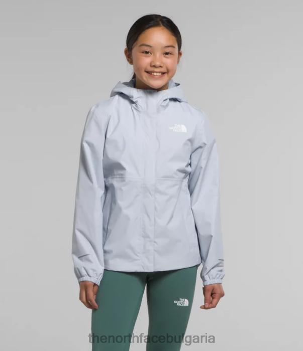 облекло The North Face дъждовно яке antora прашна зеленика деца 40DF0752