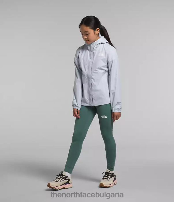 облекло The North Face дъждовно яке antora прашна зеленика деца 40DF0752