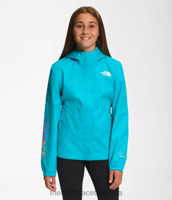 облекло The North Face дъждовно яке antora водолазно синьо деца 40DF0759