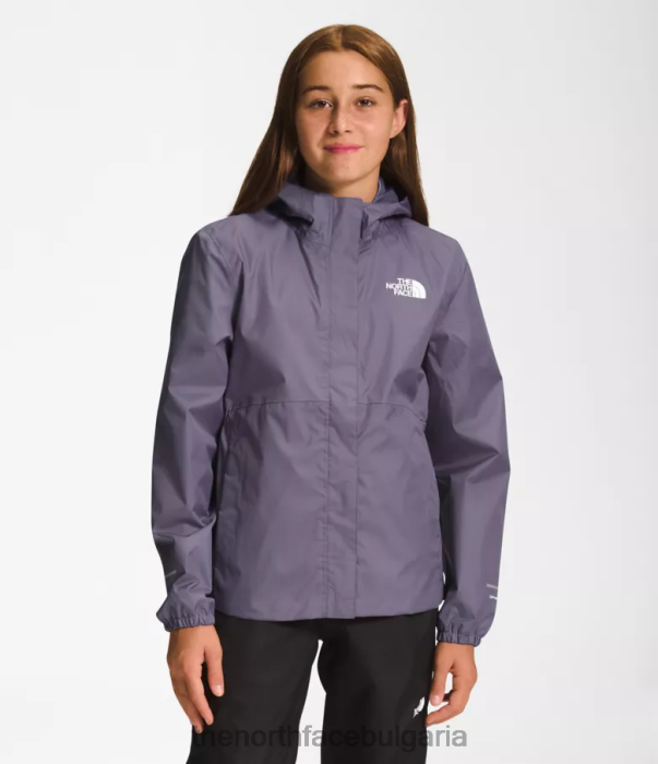 облекло The North Face дъждовно яке antora лунен шисти деца 40DF0760